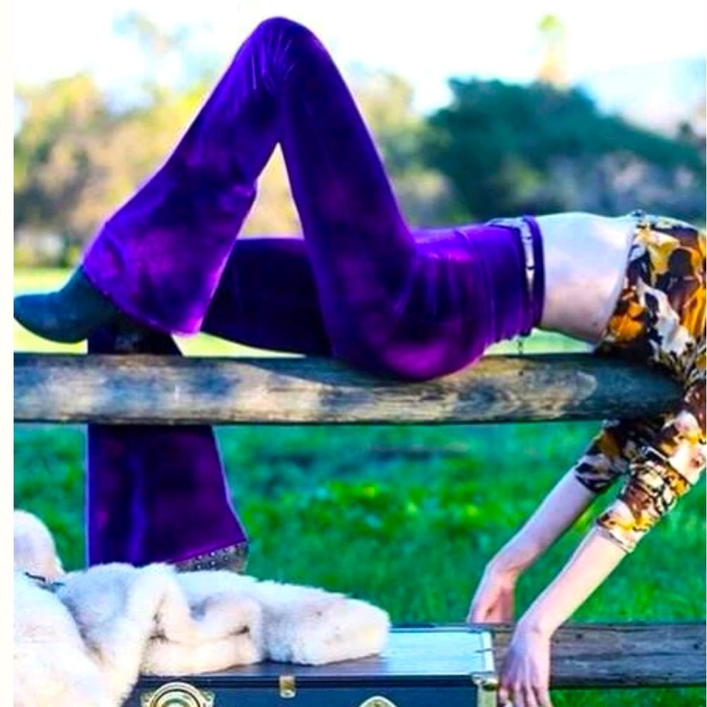 Velvet pants